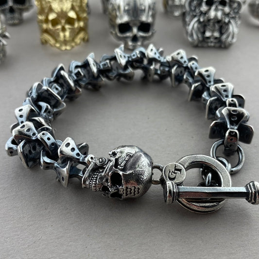 Vertebrae Link Chain & Bracelet