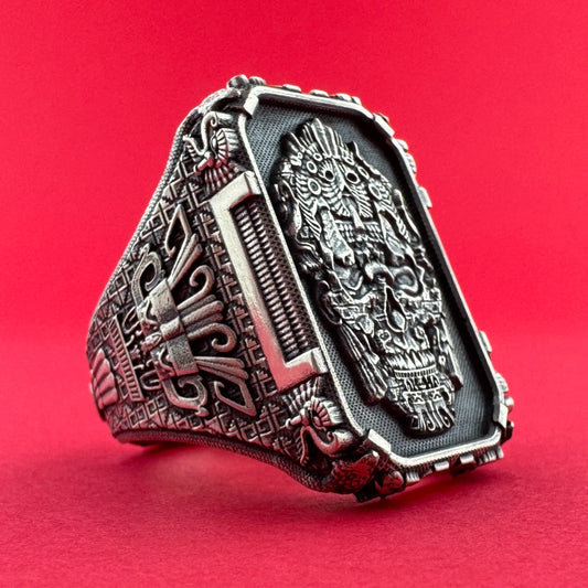 Meso Signet Sterling Silver sz10