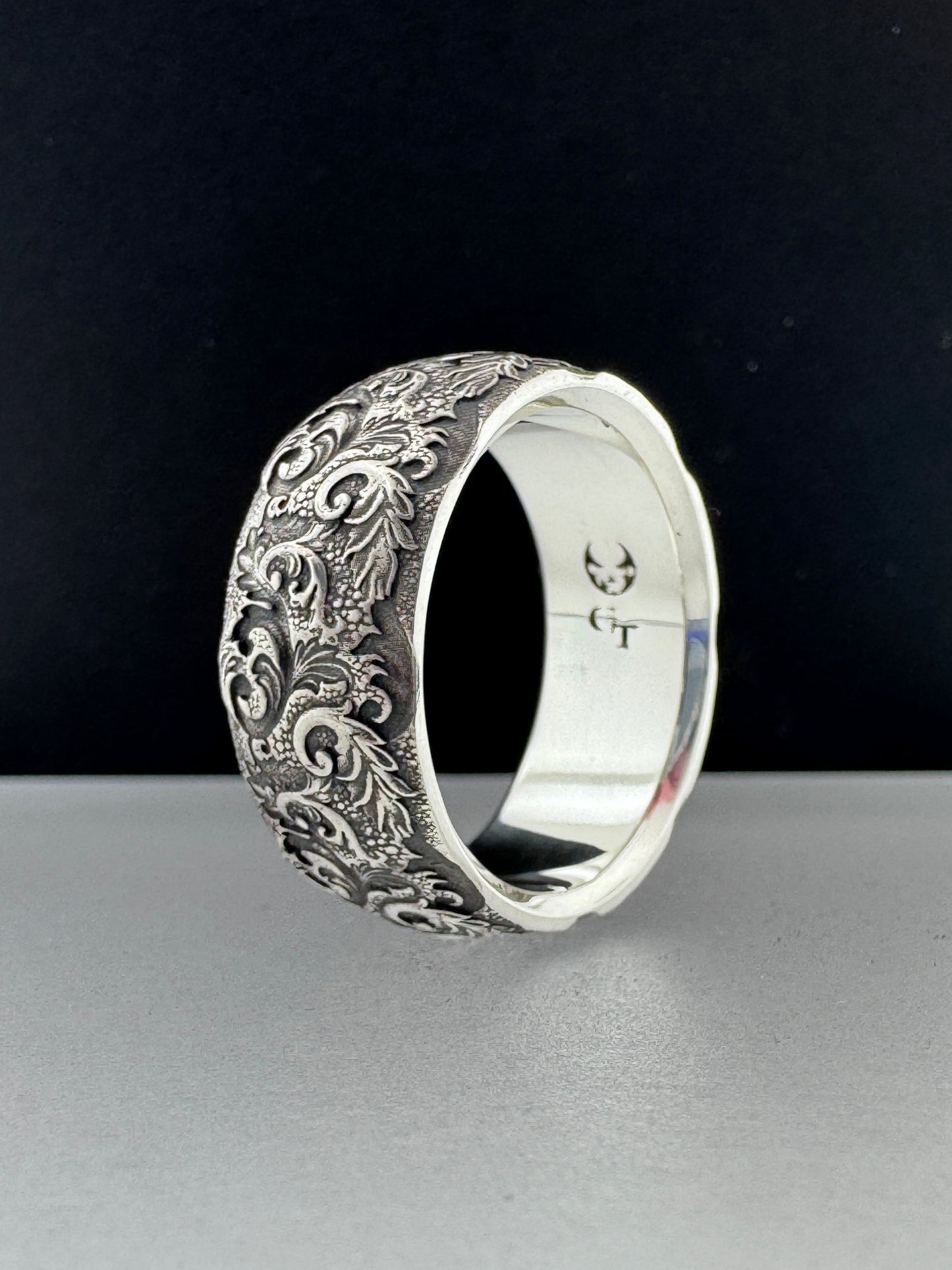 Baroque Band Sterling Silver