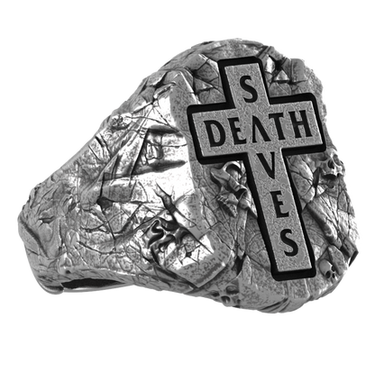 Death Saves Signet Ring | Silver