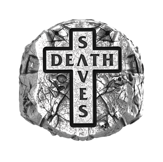 Death Saves Signet Ring | Silver