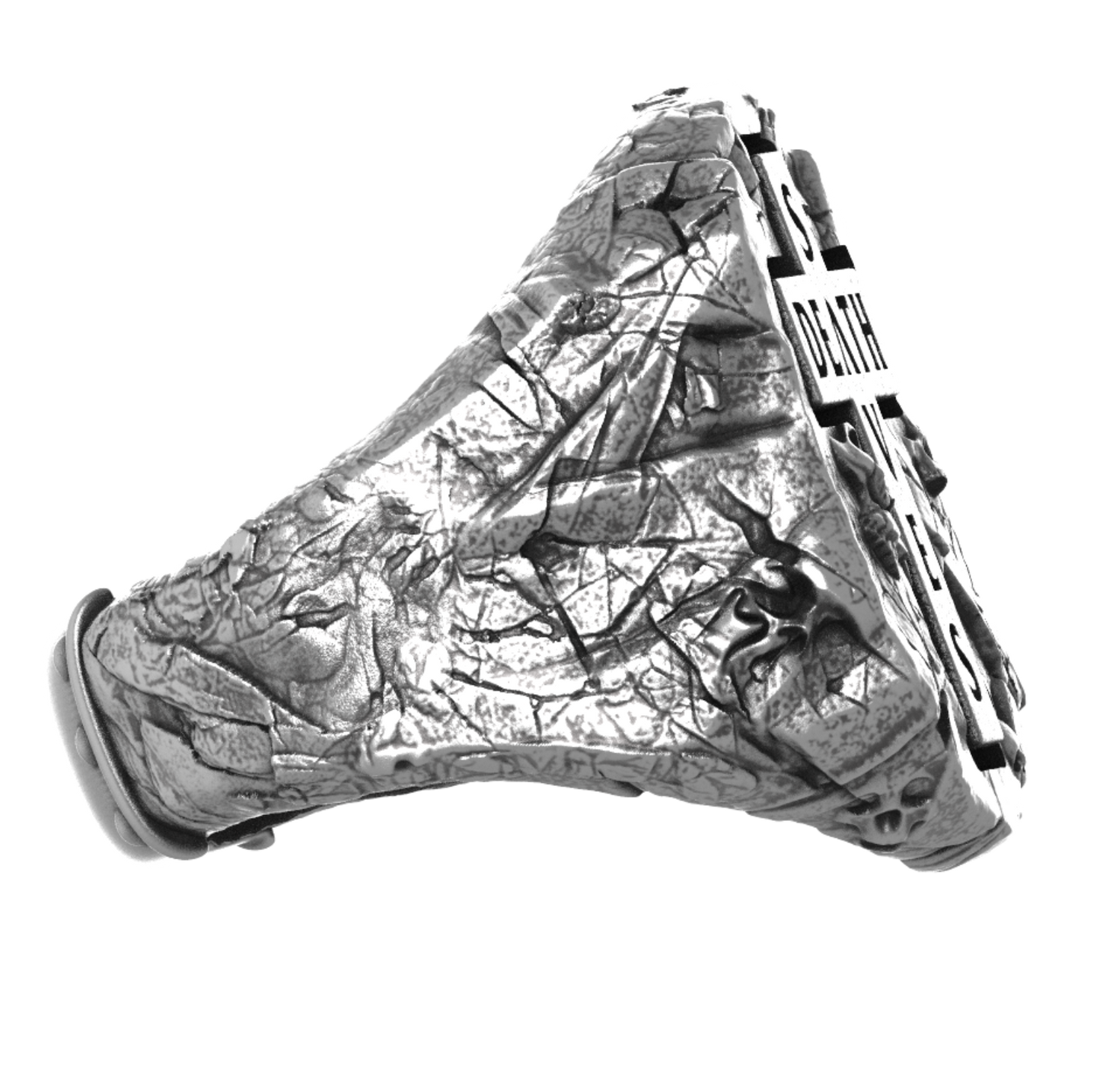 Death Saves Signet Ring | Silver