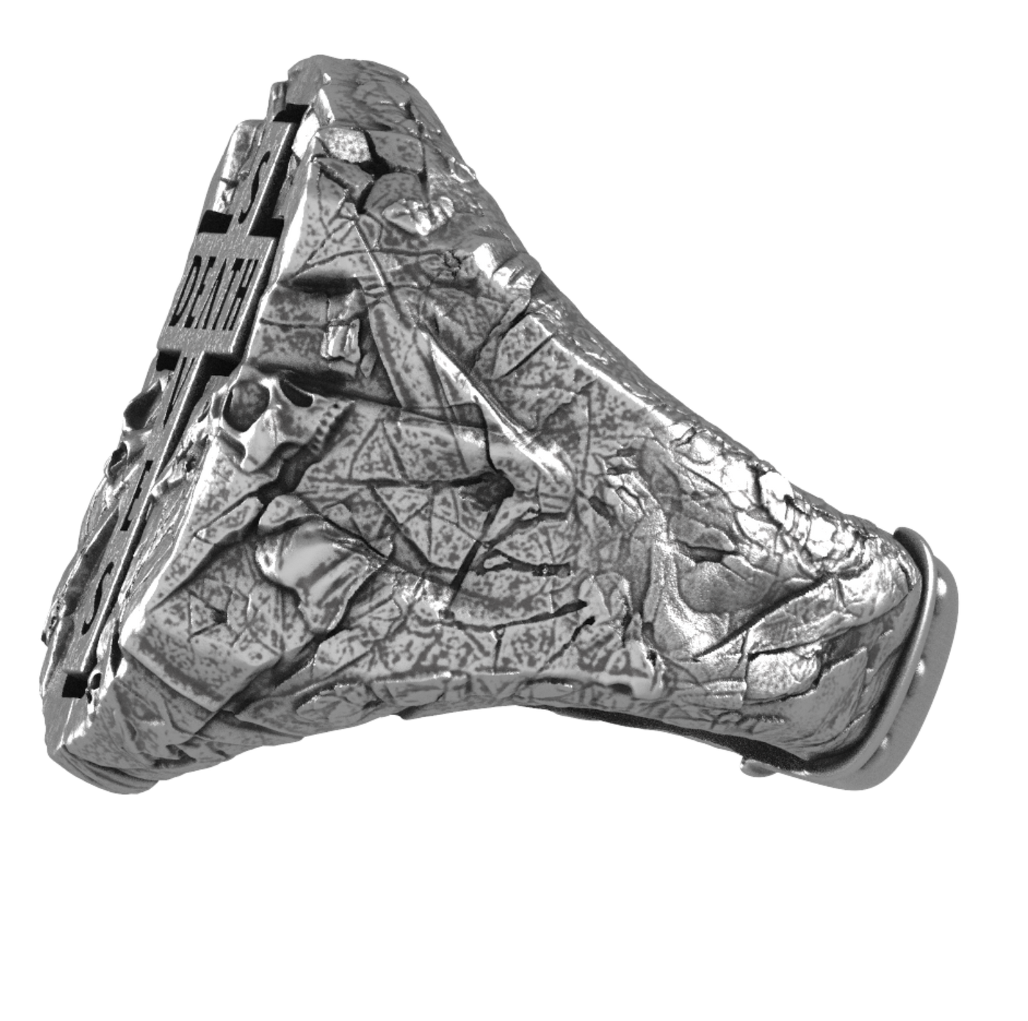 Death Saves Signet Ring | Silver