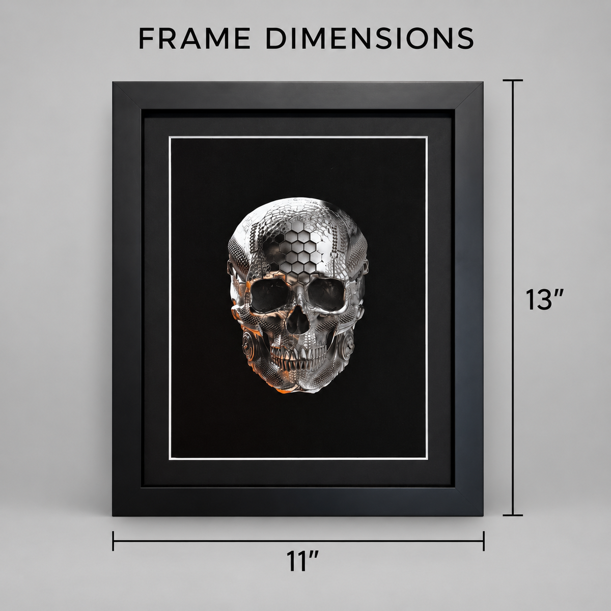 TechSkull.1 Art Print