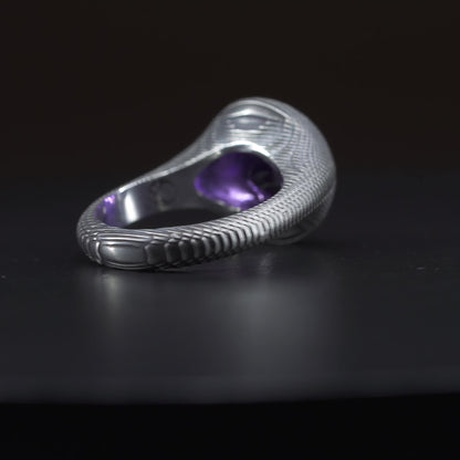 Serpentine Gem Signet Ring In Stock
