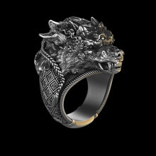 Load image into Gallery viewer, Wolf Shaman Mega Sterling Silver