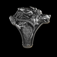 Load image into Gallery viewer, Wolf Shaman Mega Sterling Silver