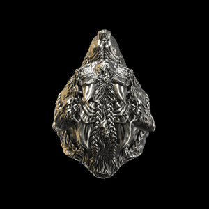 Wolf Shaman Mega Sterling Silver