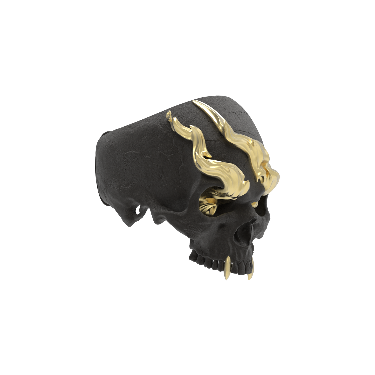 Smoking Skull Ring | Duality
