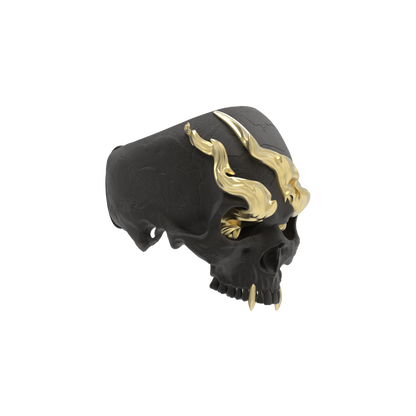 Smoking Skull Ring | Duality