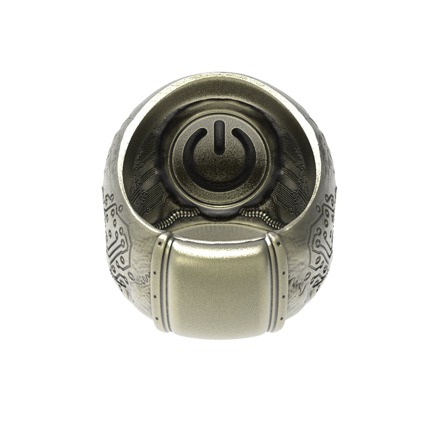 Anillo TechSkull.2 de bronce