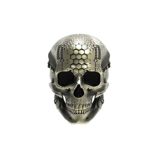 Anillo TechSkull.1 de bronce