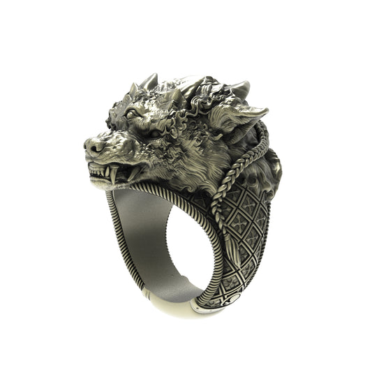 Chamán Lobo de Latón Mega