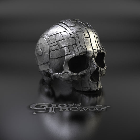 DecoBloc Skull Ring Sterling Silver