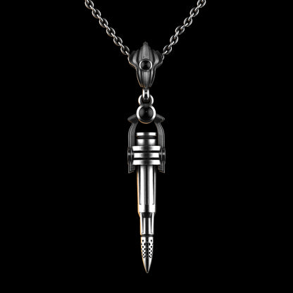 5.56 Silver Bullet Pendant
