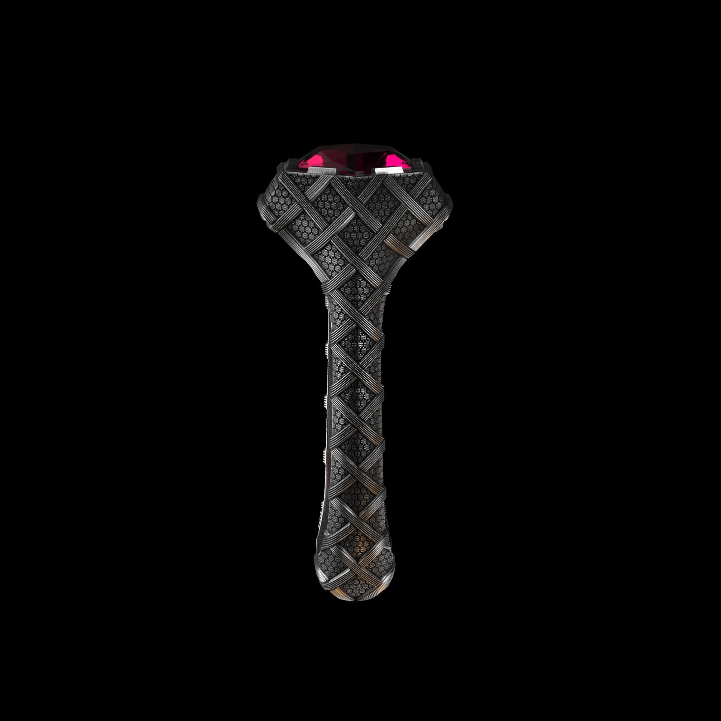Hexagon Signet.4 Ring