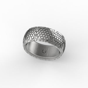 TechBand.4 Sterling Silver