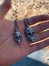 Load image into Gallery viewer, Mini Oni Pendant Sterling Silver