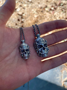 Mini Oni Pendant Sterling Silver