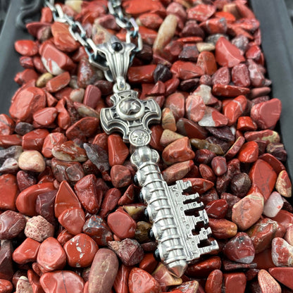 Philosophers Key Sterling Pendant