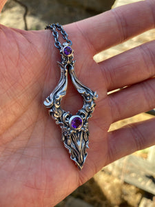 Gemstone Victory Pendant