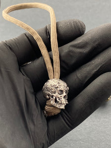 Lanyard Bead Oni Skull