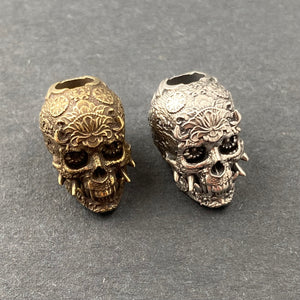 Lanyard Bead Oni Skull