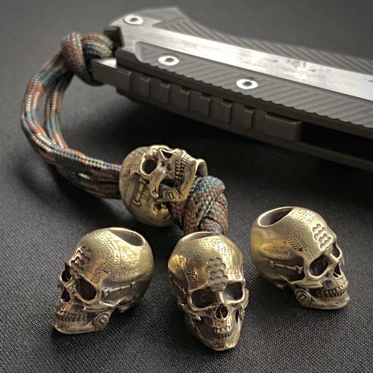 Lanyard Bead TechSkull.1