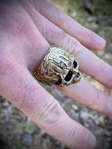 Brass TechSkull.6