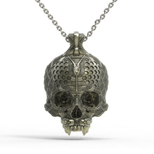 Load image into Gallery viewer, Bronze TechSkull.4 Pendant