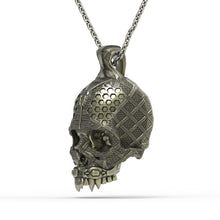 Load image into Gallery viewer, Bronze TechSkull.4 Pendant