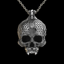 Load image into Gallery viewer, TechSkull.4 Pendant Sterling Silver