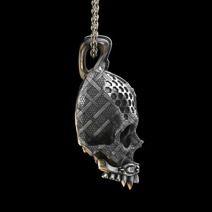 TechSkull.4 Sterling Pendant