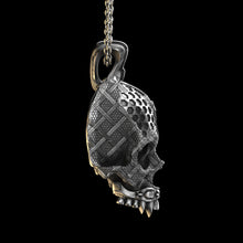Load image into Gallery viewer, TechSkull.4 Pendant Sterling Silver