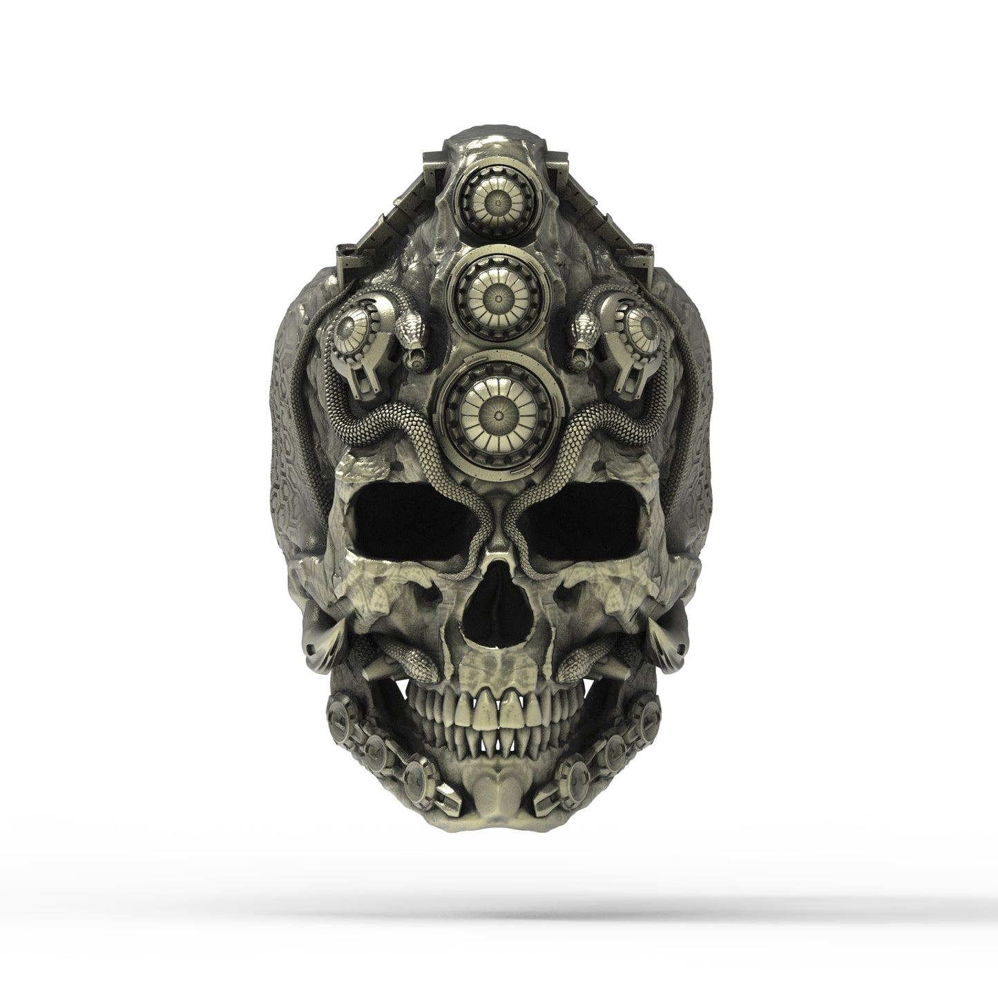Brass TechSkull.5