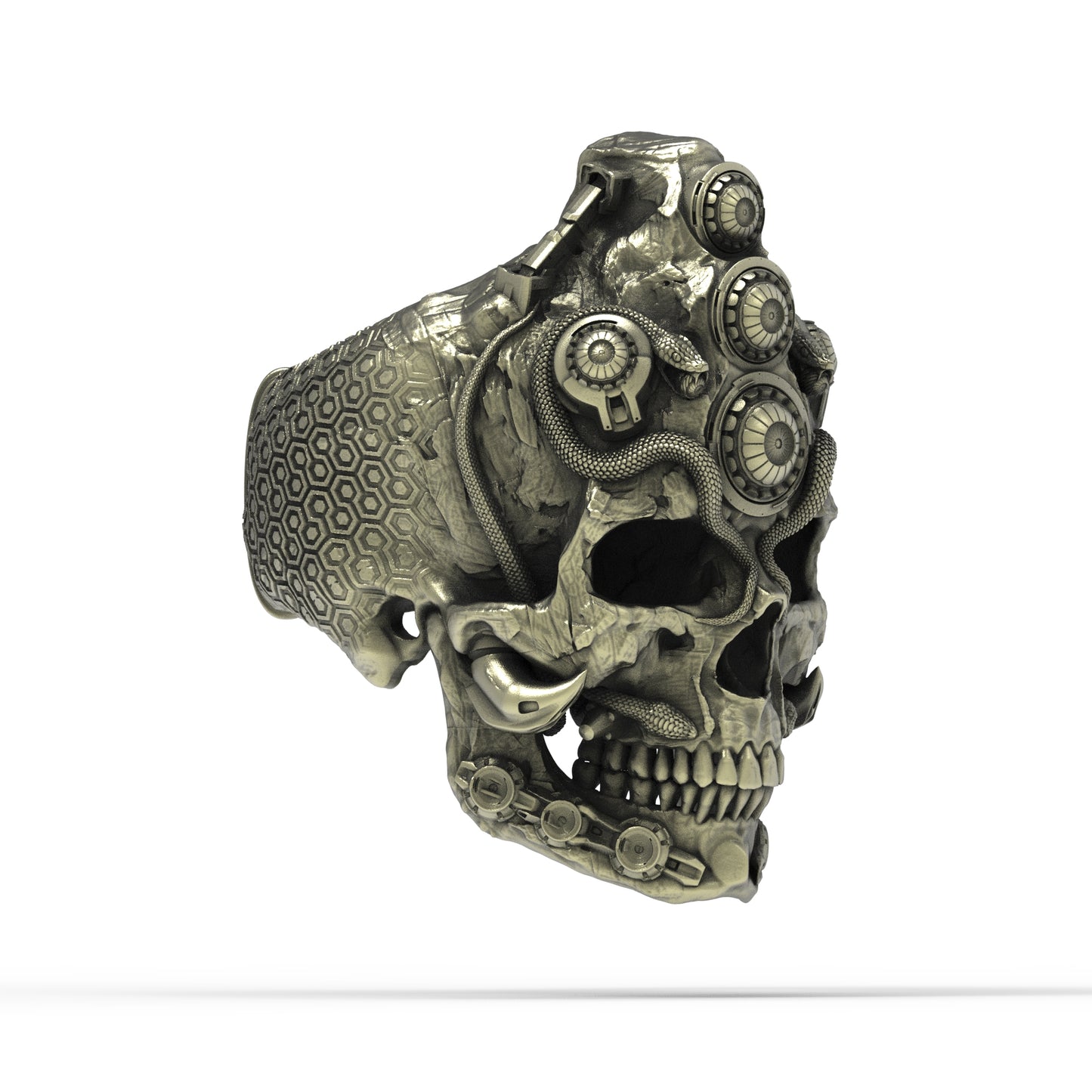 Brass TechSkull.5