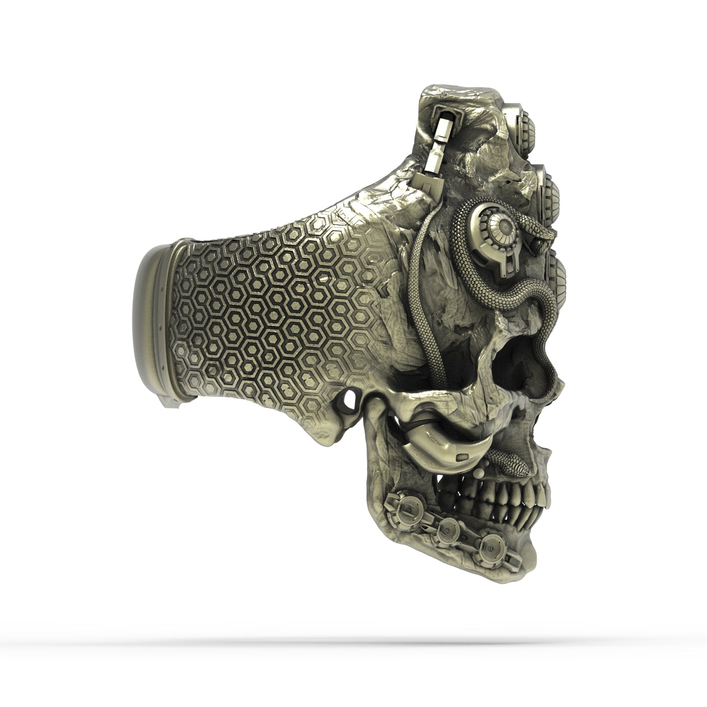 Brass TechSkull.5