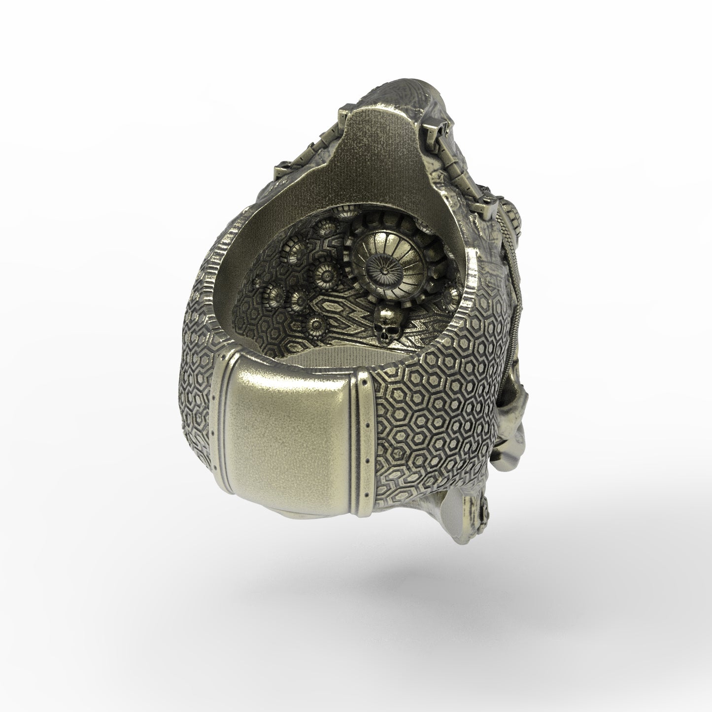 Brass TechSkull.5