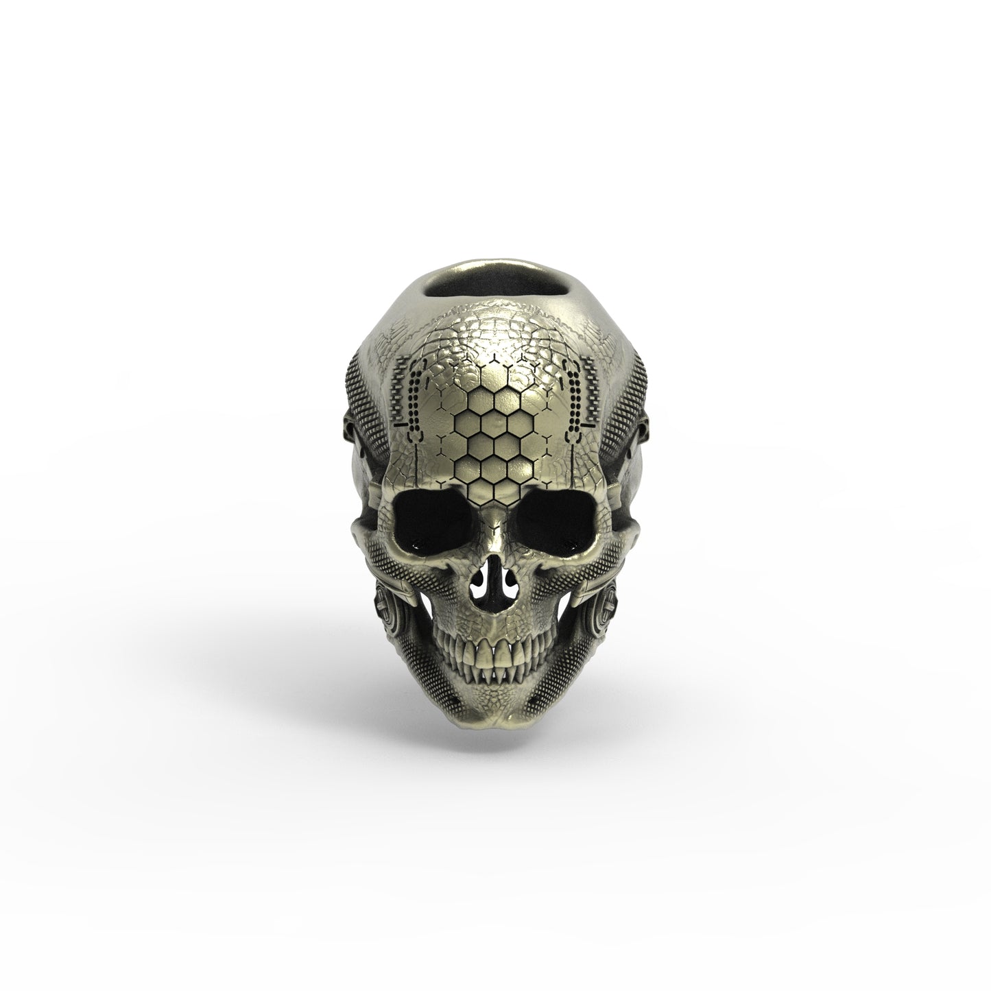 Lanyard Bead TechSkull.1