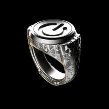 Load image into Gallery viewer, Power Signet Sterling Silver