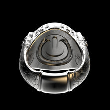 Load image into Gallery viewer, Power Signet Sterling Silver