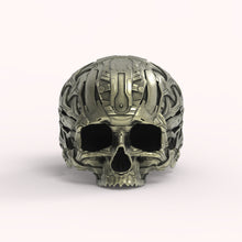 Load image into Gallery viewer, Brass TechSkull.6