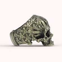 Load image into Gallery viewer, Brass TechSkull.6