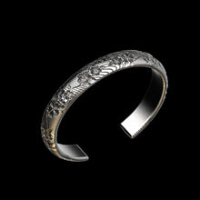 Load image into Gallery viewer, Cherry Blossom Cuff Sterling
