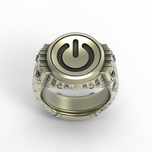 Bronze Power Signet Ring