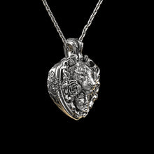 Load image into Gallery viewer, Floral Tigress Pendant Sterling