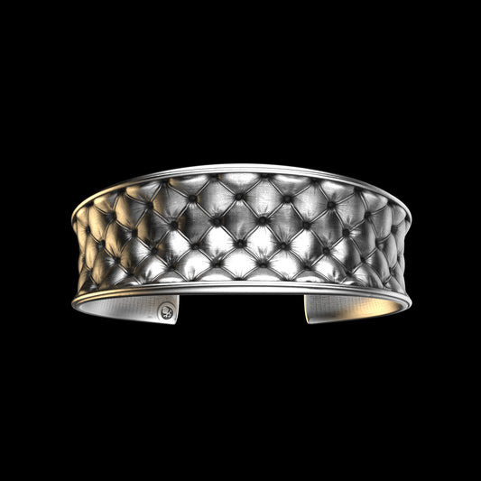 Cushion Cuff Sterling Silver