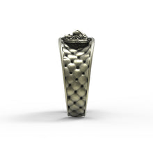 Load image into Gallery viewer, Floral Tigress Cushion Cuff- Bronze &amp; Sterling Versions