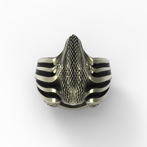 Bronze Vented Cobra Ring