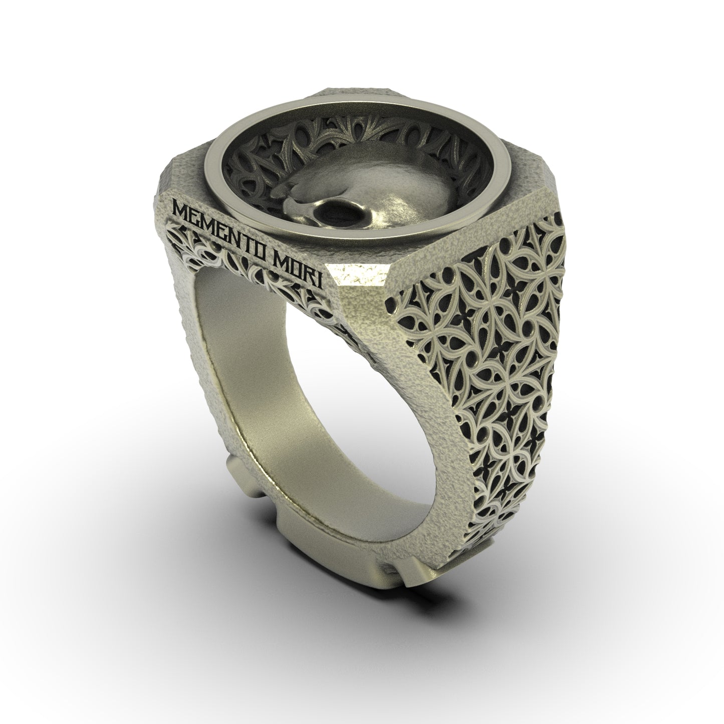 Brass Stoic Signet Ring